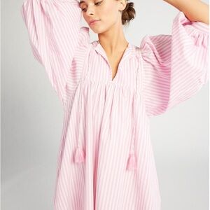 NWT Mille Daisy Dress Bubblegum Striped Dress